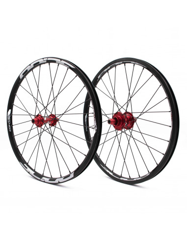 Roues 20" (451) Pride Control V1 V-Brake Red