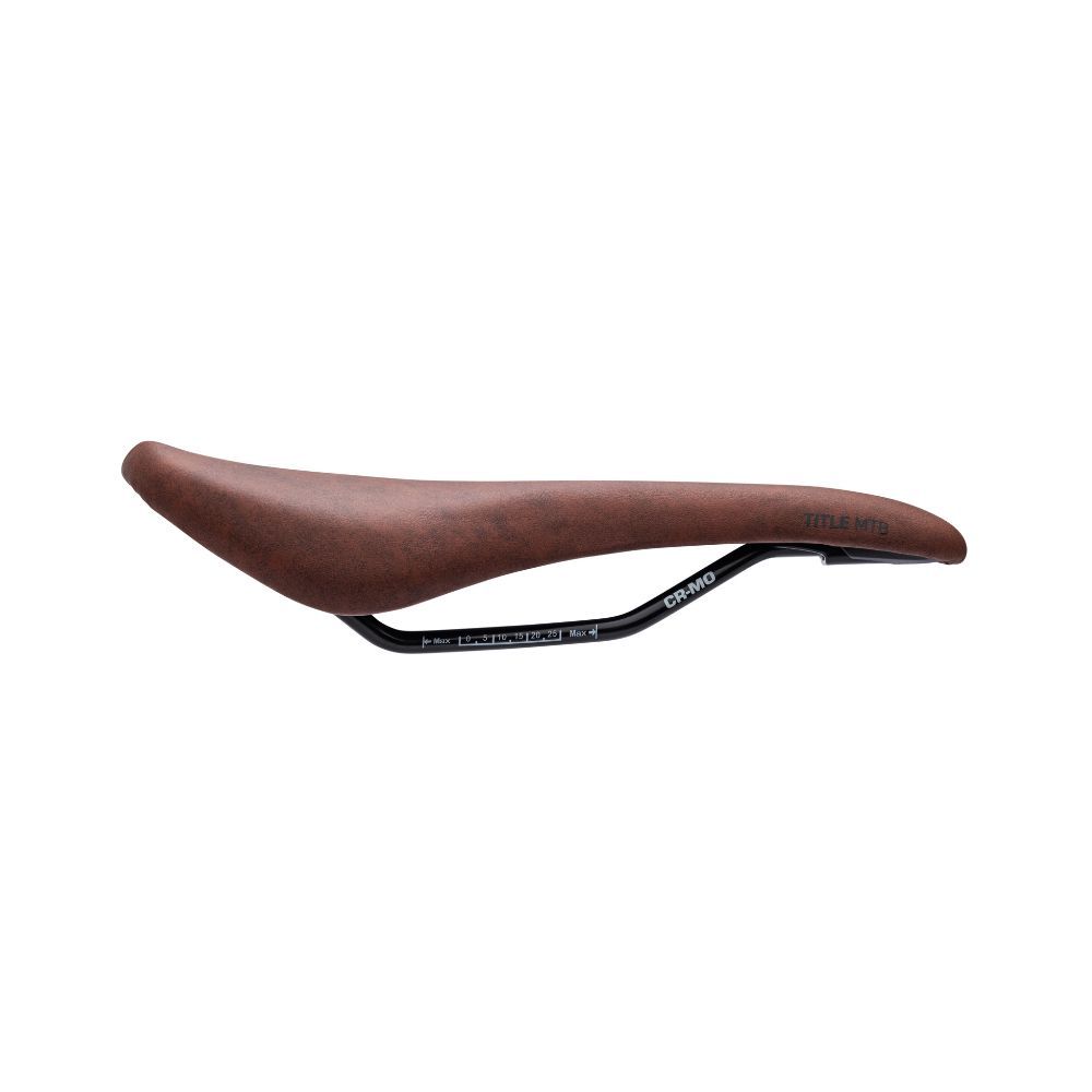 Title ES1 Saddle - Medium 145mm - Black