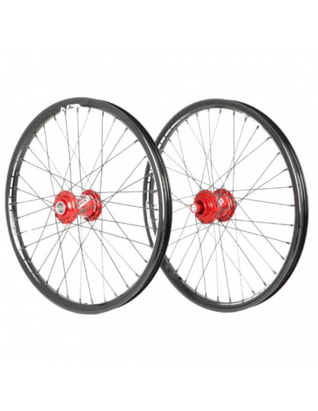 Wheels 20" (406x21) - Pride Control V1 10mm Red / SD M08 Disc
