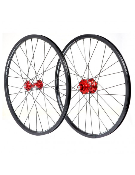 Roues 20" (451x14) Pride Control 10mm Red / SD M08 Disque 28H