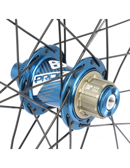 Wheels 20" (451x14) Pride Control 10mm Blue / SD M08 Disc 28H