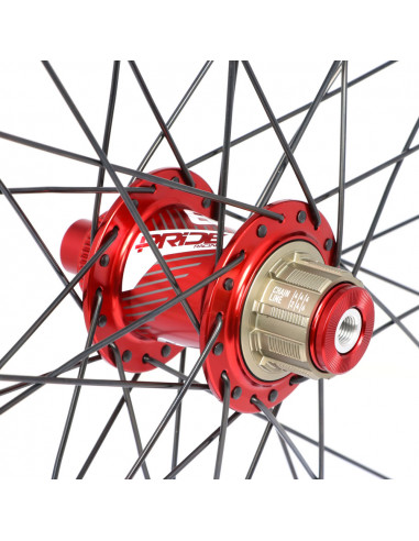 Roues 20" (451x16) Pride Control 10mm Red / SD M08 Disque 36H