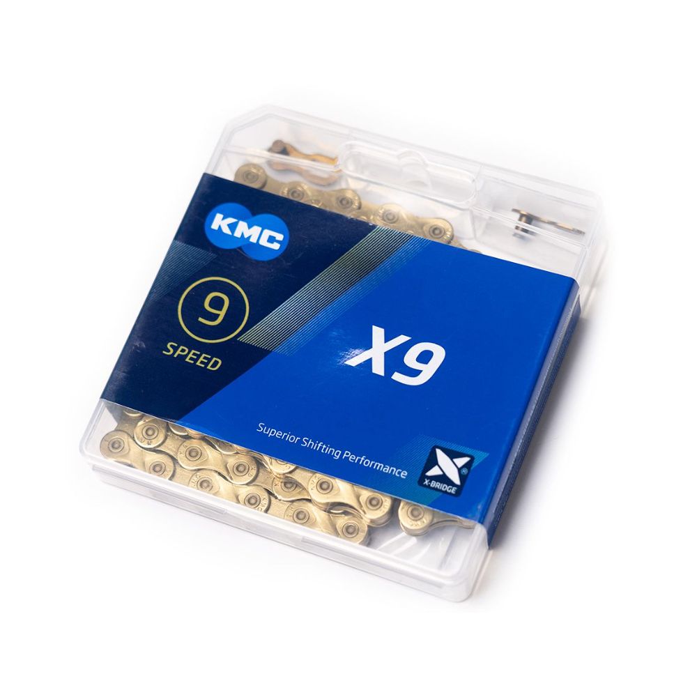 KMC X9SL Chain - Gold (In box)