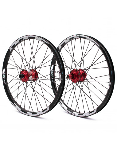 Roues 20" (406) Pride Control V1 20/10mm Red - Disque