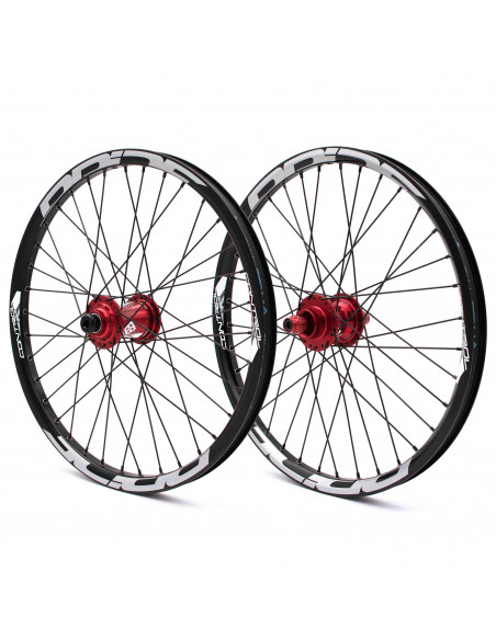 Roues 20" (406) Pride Control V1 20/10mm Red - Disque
