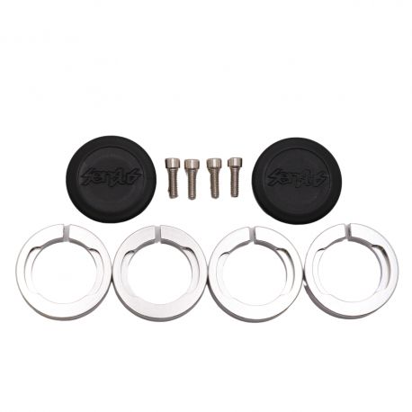 Pack de 4 Bagues Sensus Double Lock On