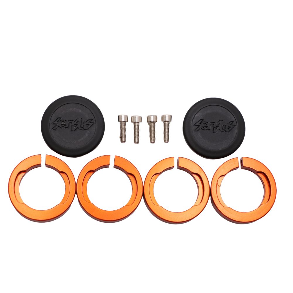 Pack de 4 Bagues Sensus Double Lock On