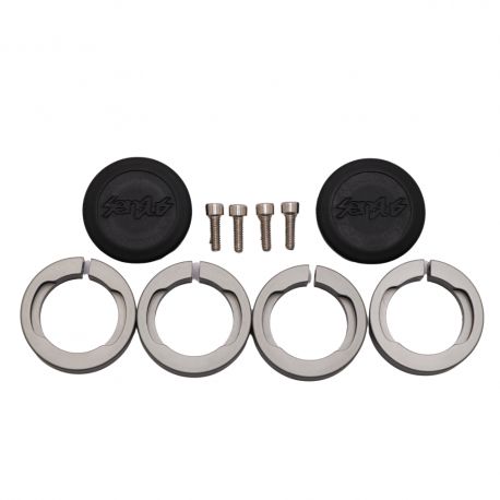 Pack de 4 Bagues Sensus Double Lock On