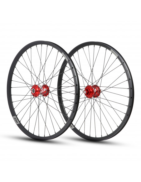 Roues 24" (507) Pride Helium - Control V1 20/10mm Red