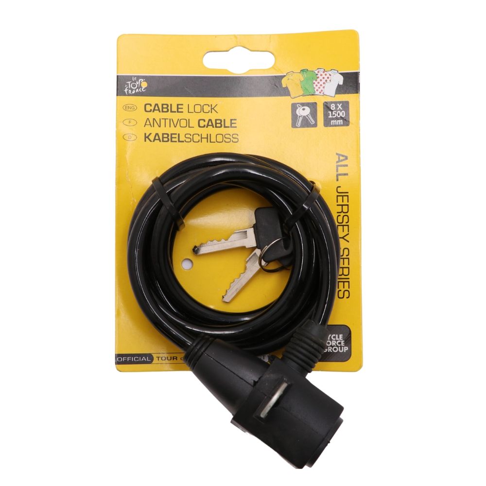 Cable Antivol Spirale Tour De France