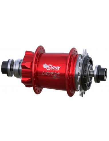 Moyeu Arrière Onyx Ultra SS Disc 10mm - Red