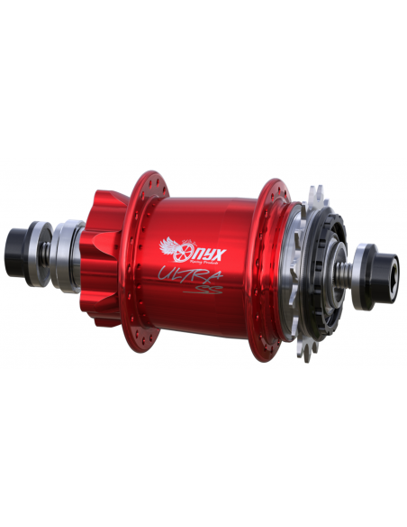 Moyeu Arrière Onyx Ultra SS Disc 10mm - Red