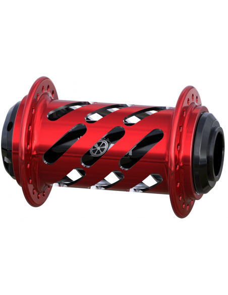 Onyx Helix 20mm Front Hub - Red