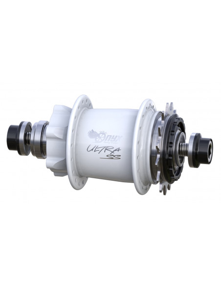 Moyeu Arrière Onyx Ultra SS Disc 10mm - White