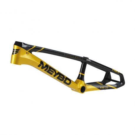 Kit Cadre/Fourche Meybo HSX Carbon 2025 - Black/Gold