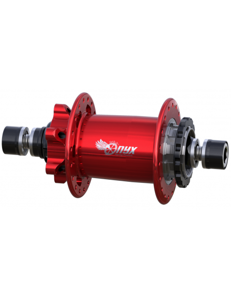 Onyx Pro Disc Rear Hub - Red