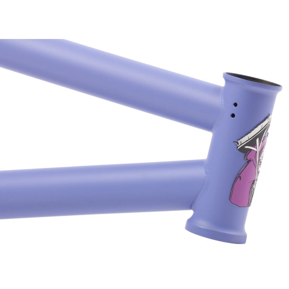 Sunday Street Sweeper Frame - Matte Blue Lavender
