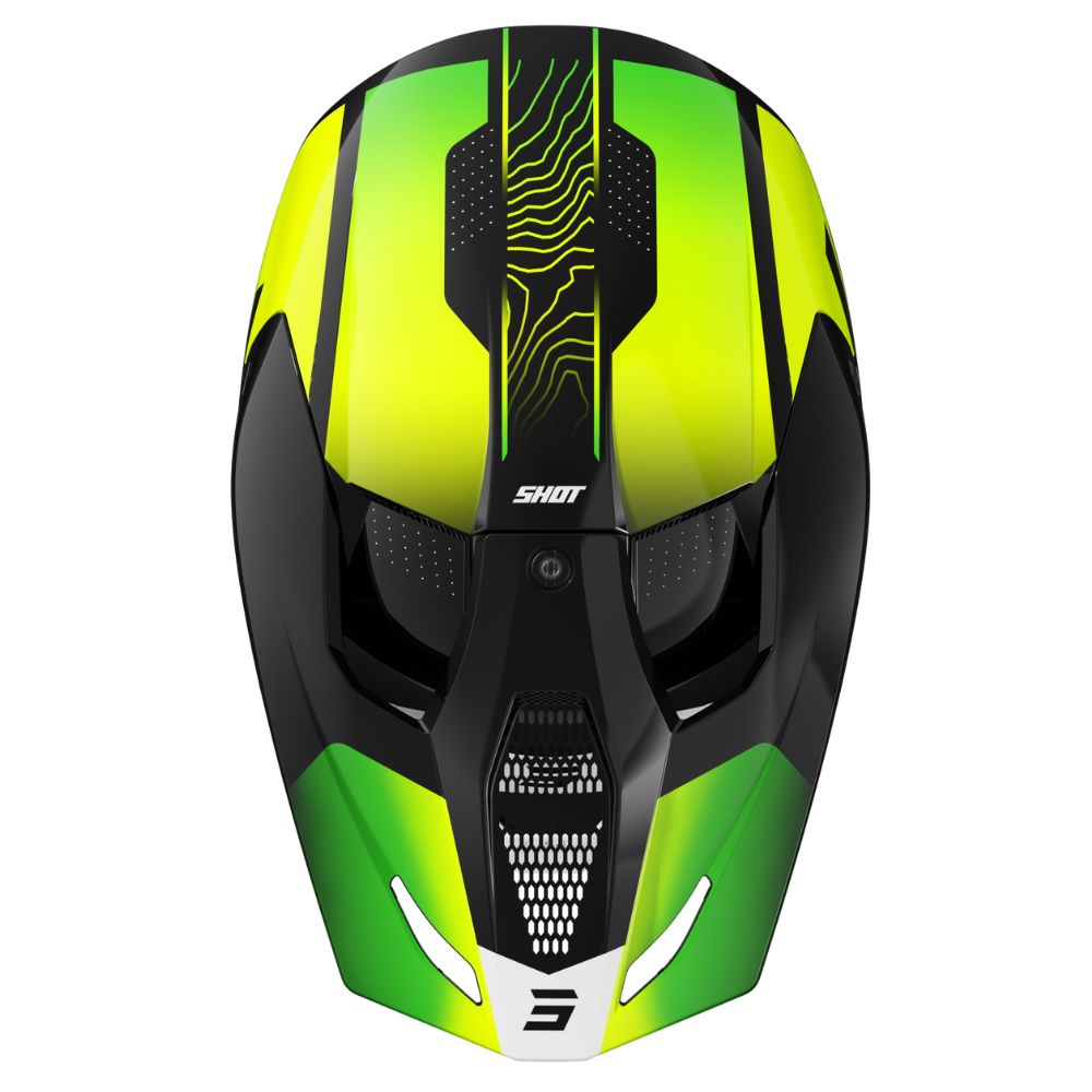 Casque Shot Furious Kid - Apex - Neon Yellow