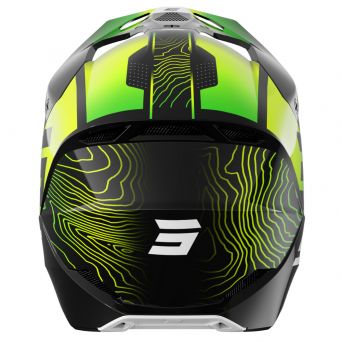 Shot Furious Kid Helmet - Apex - Neon Yellow 2