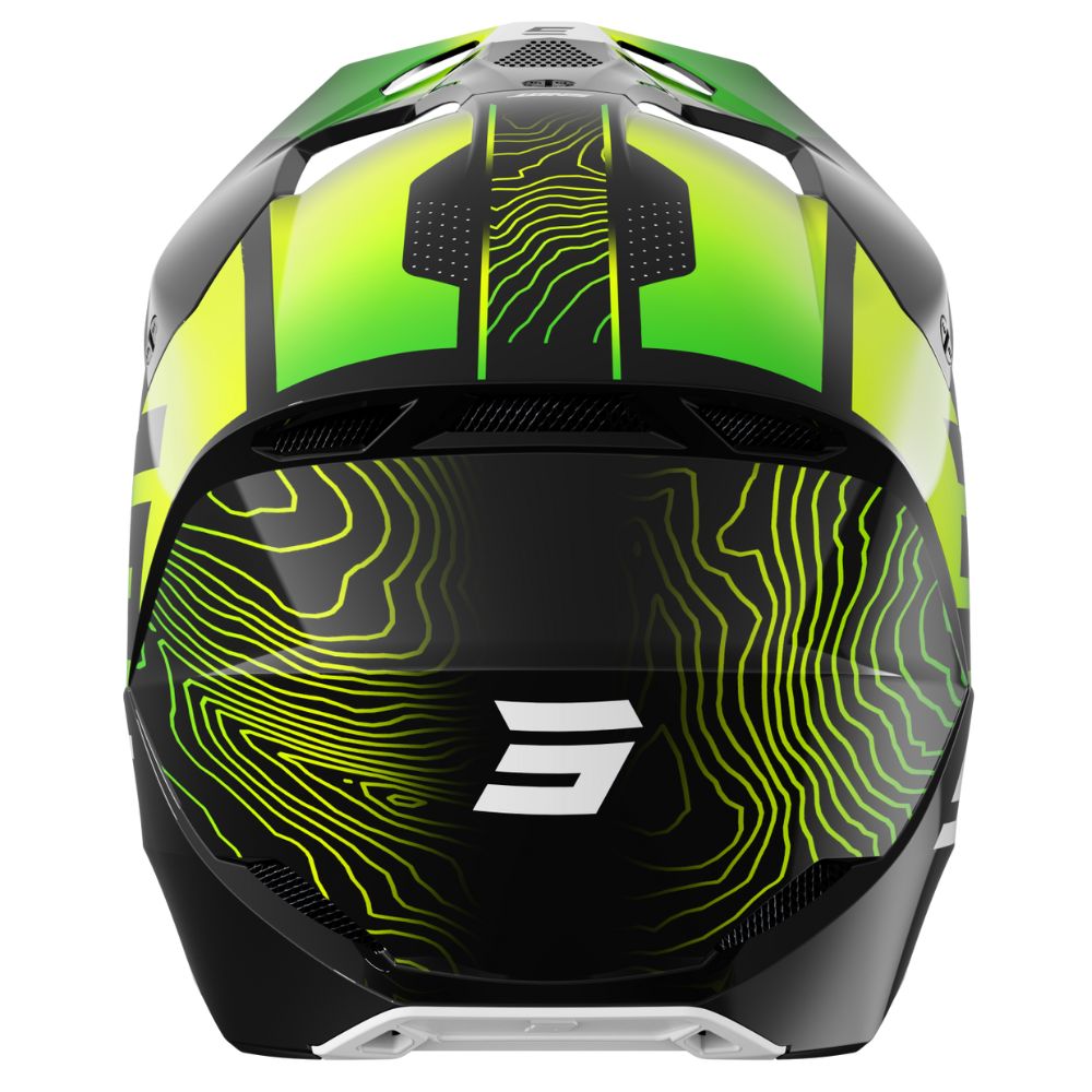 Shot Furious Kid Helmet - Apex - Neon Yellow