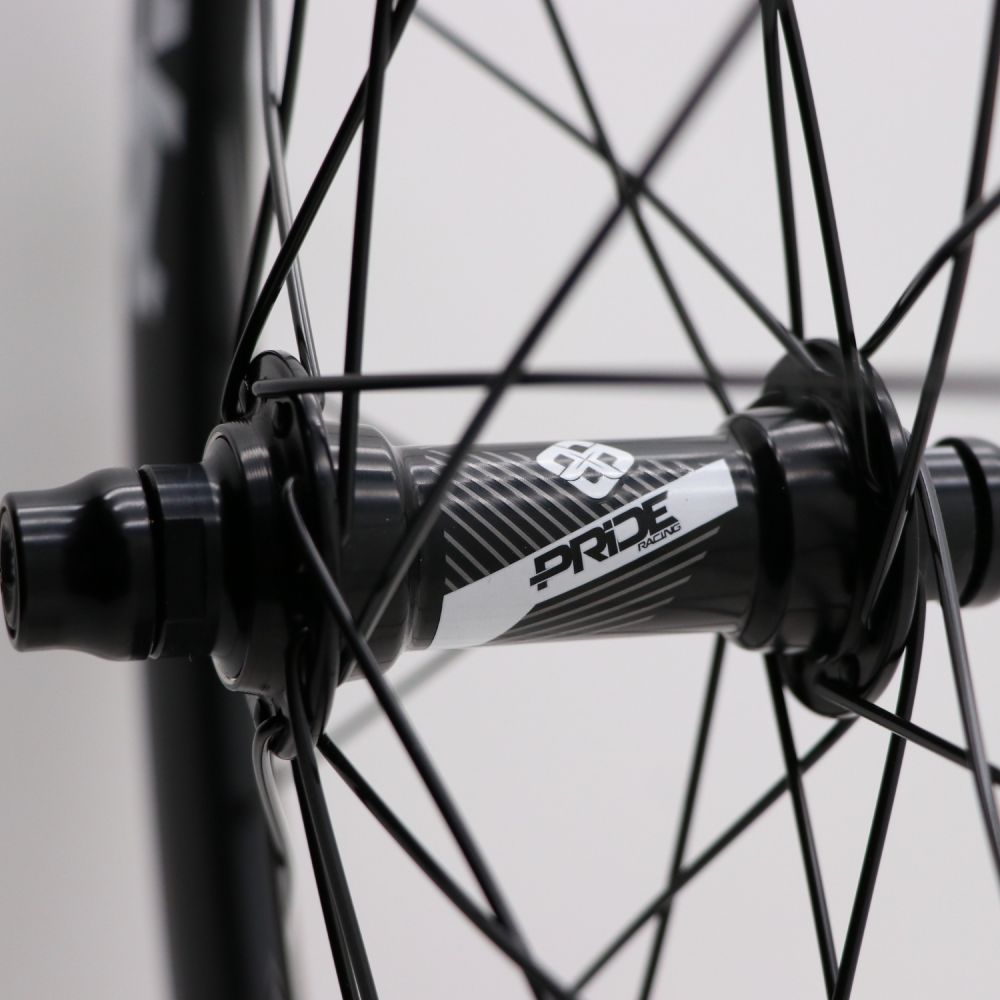 Pride Gravity Exp Aero Ud Matt Disc Wheelset - Black Hubs