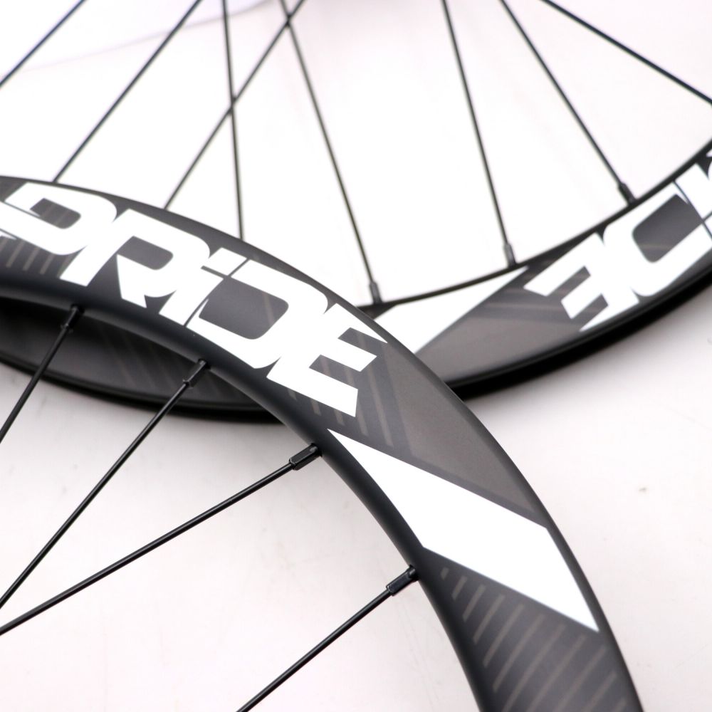 Pride Gravity Exp Aero Ud Matt Disc Wheelset - Black Hubs