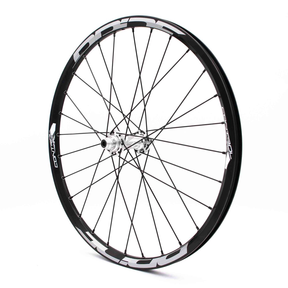 PAIRE DE ROUES PRIDE CONTROL EXP DISC 28H - POLISH