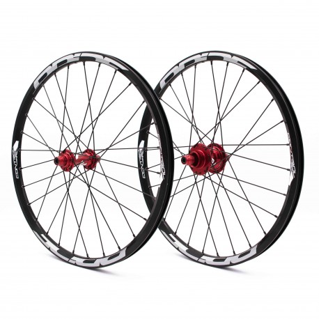 PRIDE CONTROL EXP DISC 28H WHEELSET RED