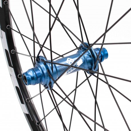 PAIRE DE ROUES PRIDE CONTROL EXP DISC 28H - BLUE