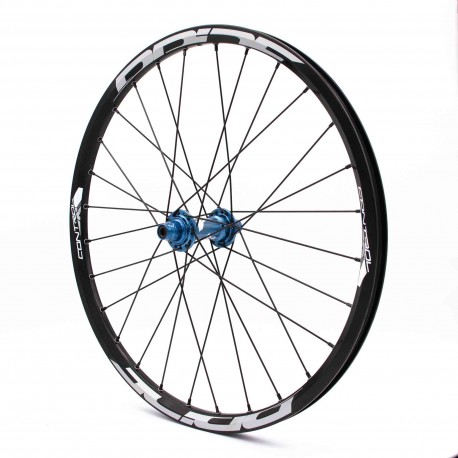 PRIDE CONTROL EXP DISC 28H WHEELSET BLUE