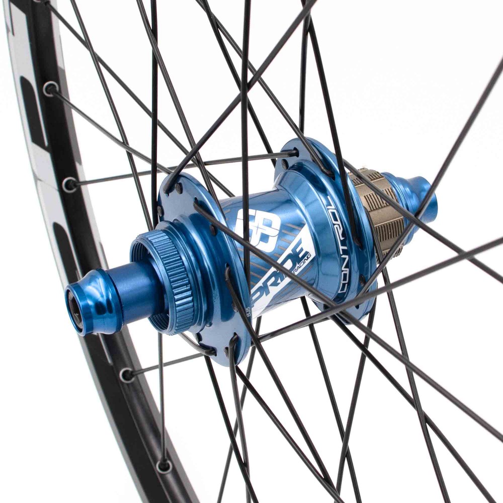 PAIRE DE ROUES PRIDE CONTROL EXP DISC 28H - BLUE