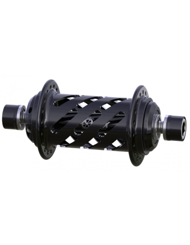 Onyx Helix 10mm Front Hub - Black