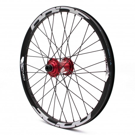 PAIRE DE ROUES PRIDE CONTROL PRO DISC 36H - RED
