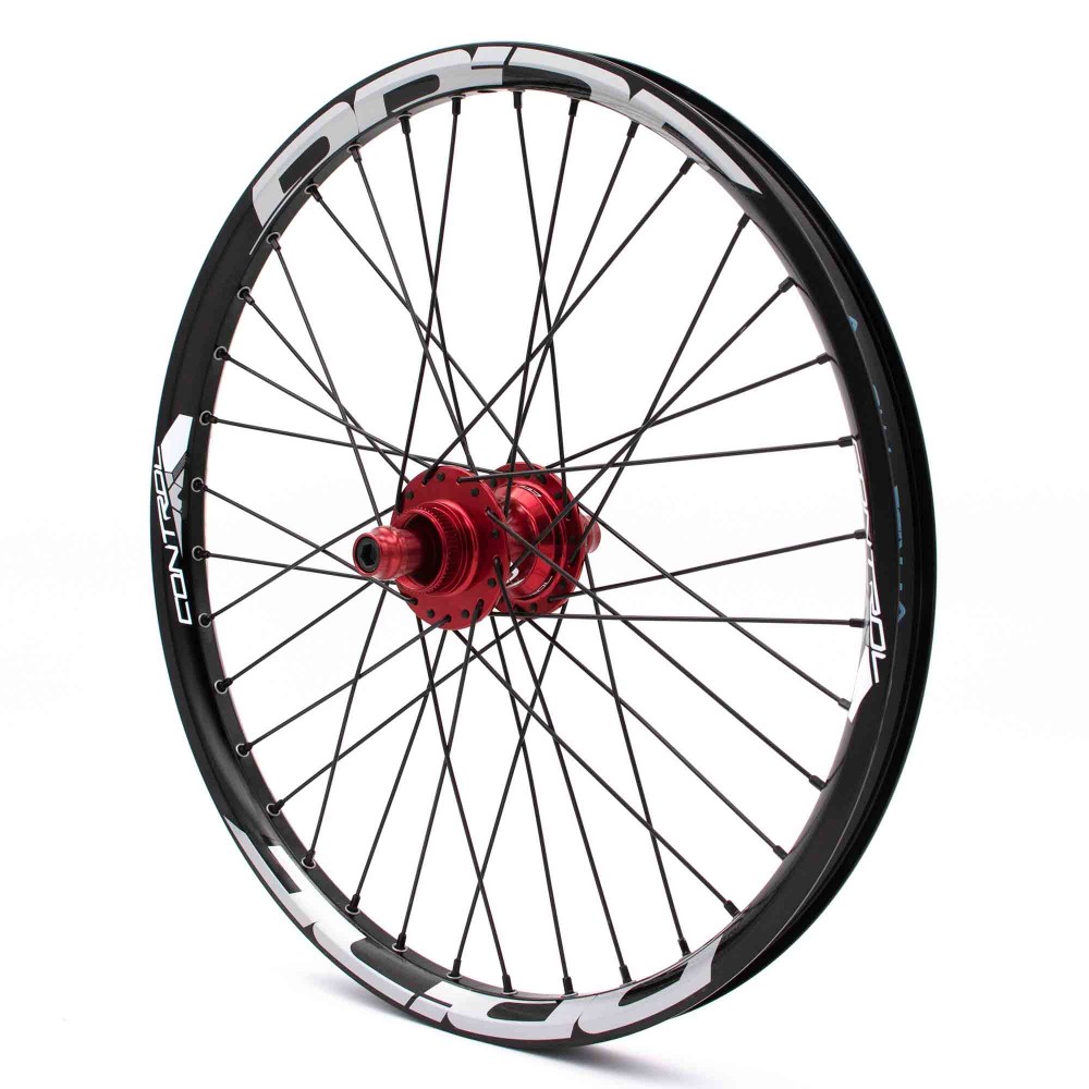 PRIDE CONTROL PRO DISC 36H WHEELSET RED