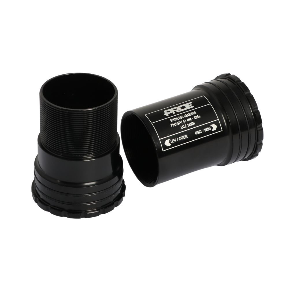 Boitier De Pédalier Pride Racing BB86 Interlock Inox - 24mm