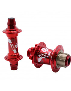 Pride Control V2 Exp 15mm - 28H Hubs - Red