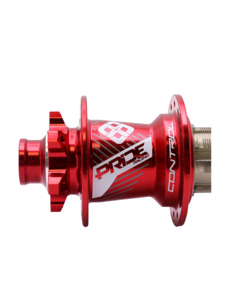 Moyeux Pride Control V2 Exp 15mm - 28H - Red