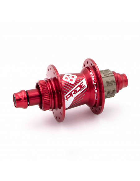 Pride Control Exp Hubs Pair - Red