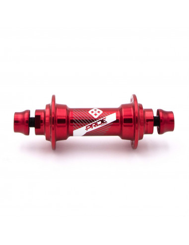 Moyeux Pride Control V1 Exp 10mm - 28H - Red