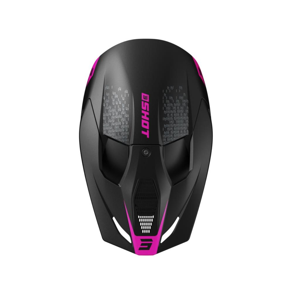 Casque Shot Furious - Draw Pink Mat Supérieur