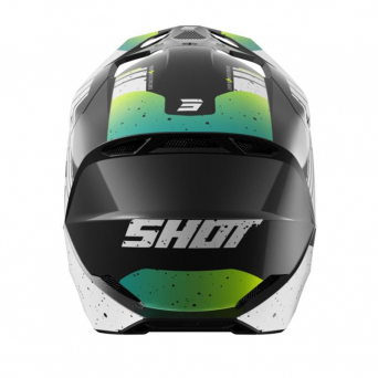 Shot Furious Helmet - Mirage Blue Neon Yellow Pearly 2