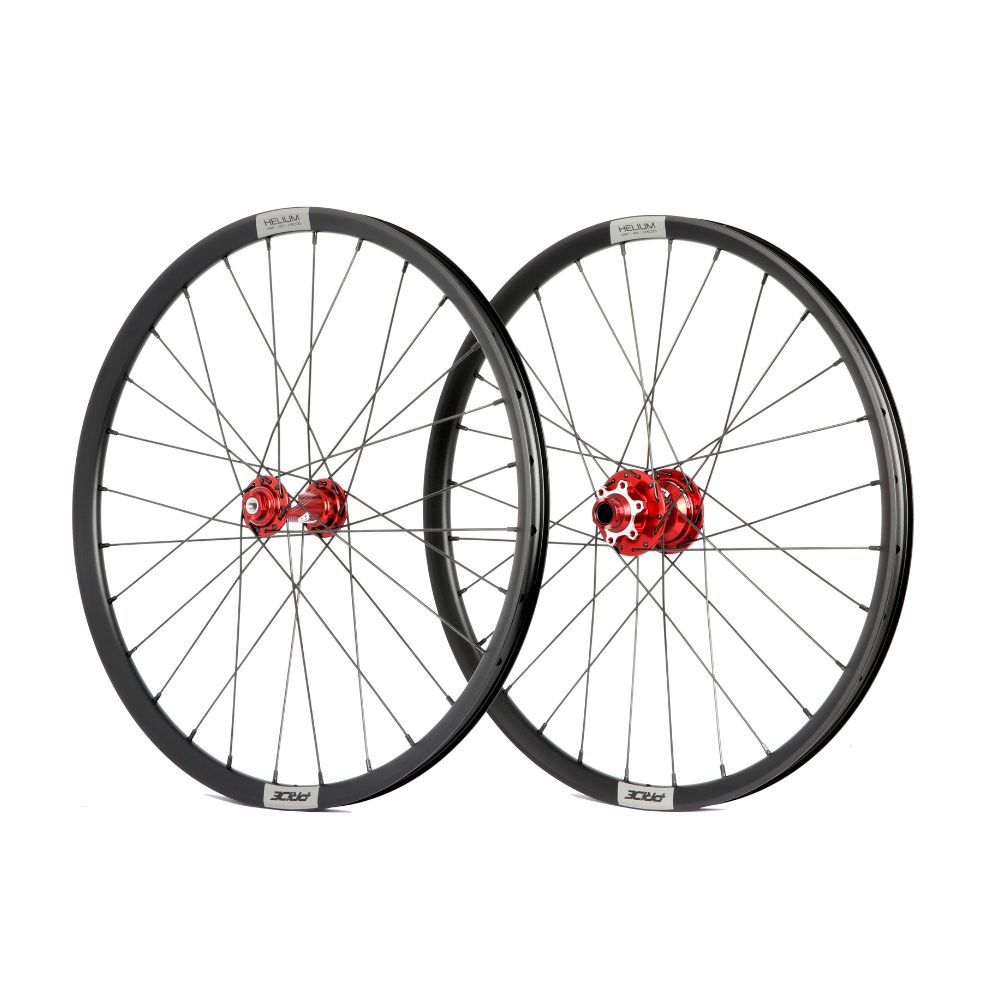 Roues 20" (451) Pride Control V2 Red 15mm - Helium M21 Disque