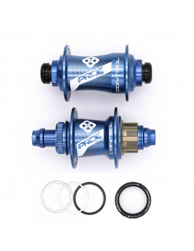 Moyeux Pride Control V1 Pro 10mm - 36H - Blue