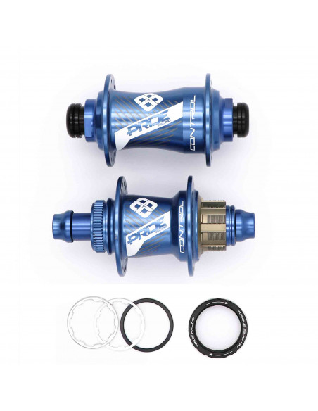 Pride Control Pro Hubs Pair - Blue