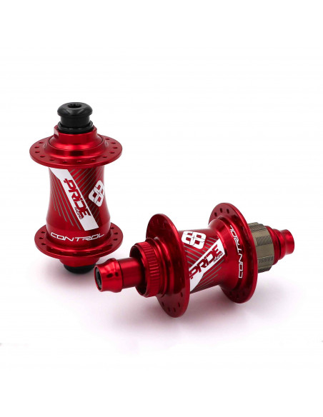 Moyeux Pride Control V1 Pro 10mm - 36H - Red