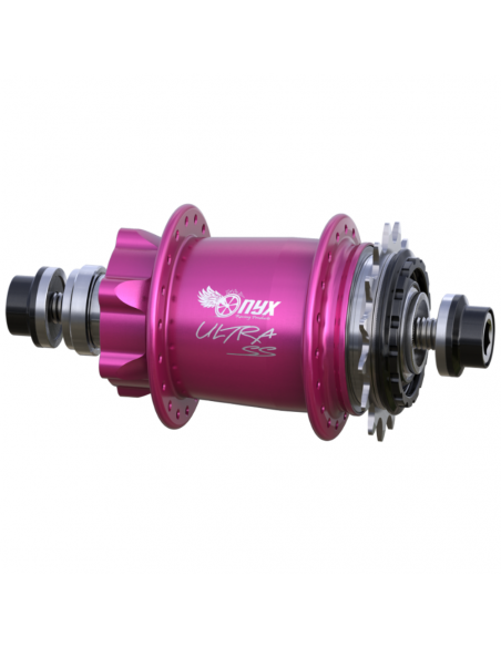 Moyeu Arrière Onyx Ultra SS Disc 10mm - Pink