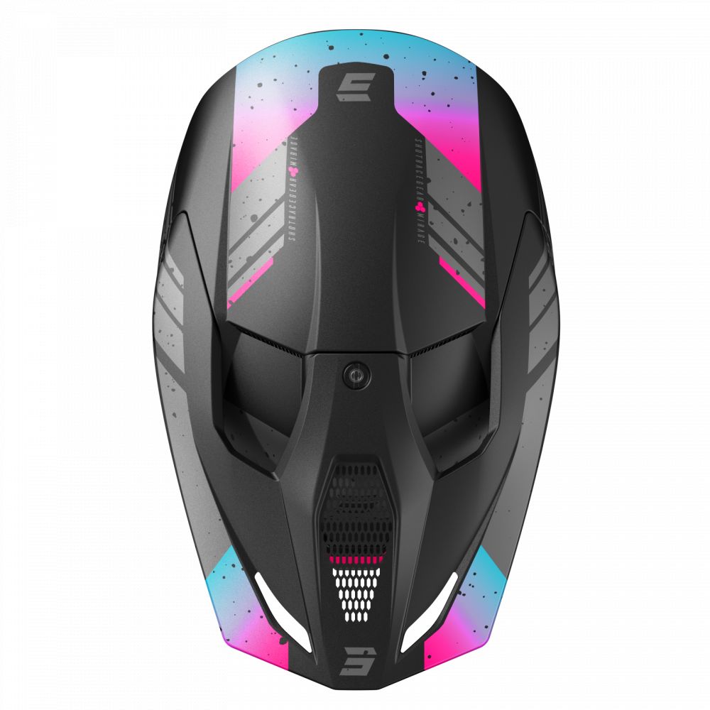 Casque Shot Furious - Mirage Blue Pink Matt