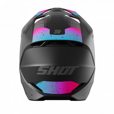 Casque Shot Furious - Mirage Blue Pink Matt