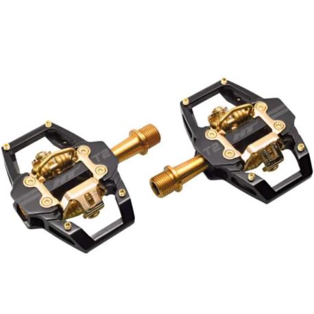 Pédales HT T2-SX Limited Edition - Black/Gold