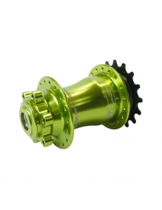 SD-X Sniper HSX Pro Rear Hub ISO6 - 15mm - Lime